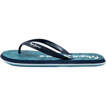 Slapi barbati Pepe Jeans Whale Rainforest Beach Flip Flops PMS70132-595