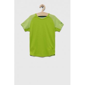 CMP tricou copii culoarea verde, modelator