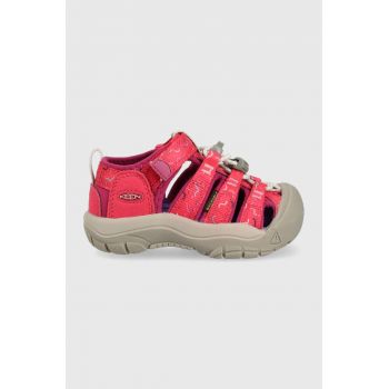 Keen sandale copii Newport H2 culoarea roz ieftine