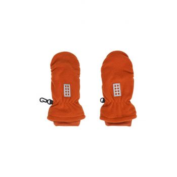 Lego Wear manusi copii culoarea maro