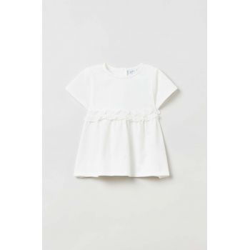 OVS tricou bebe culoarea alb