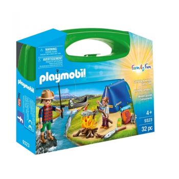 Set de Constructie Playmobil Set Portabil Camping