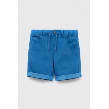 United Colors of Benetton pantaloni scurti din denim pentru copii talie reglabila ieftini