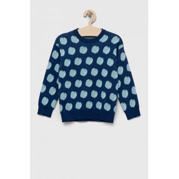 United Colors of Benetton pulover de bumbac pentru copii light