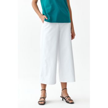 Pantaloni crop cu croiala ampla Joksi