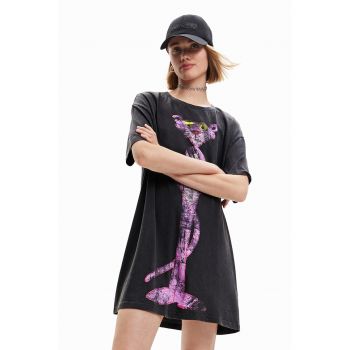 Rochie-tricou de bumbac