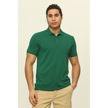 Tricou polo cu buzunar pe piept Polcep