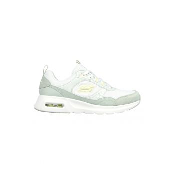 Pantofi sport cu insertii de piele intoarsa Skech-Air Court