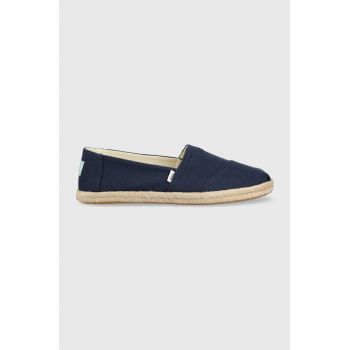 Toms espadrile Alpargata Rope culoarea albastru marin, 10019674