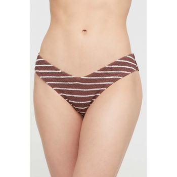 Abercrombie & Fitch bikini brazilieni culoarea maro ieftin