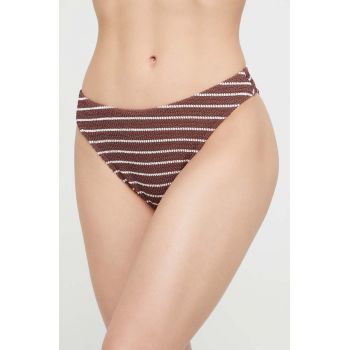 Abercrombie & Fitch chiloti de baie culoarea maro de firma original