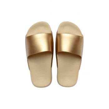 Havaianas papuci SLIDE CLASSIC culoarea auriu, 4147131.0154 de firma originali