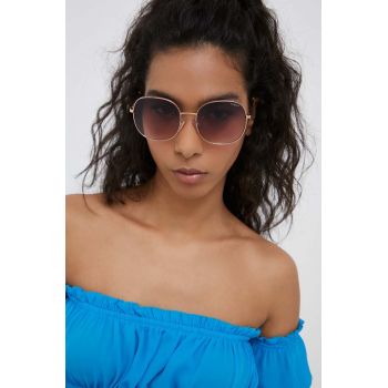 VOGUE ochelari de soare femei, culoarea bej de firma originali