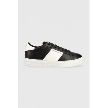 Emporio Armani sneakers culoarea negru, X4X570 XN010 Q475