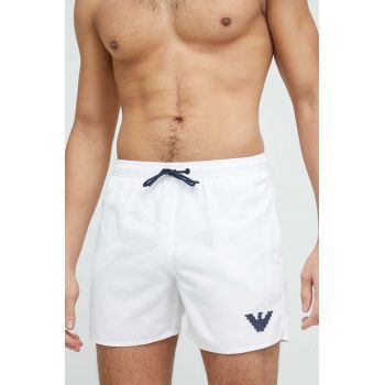 Emporio Armani Underwear pantaloni scurti de baie culoarea alb