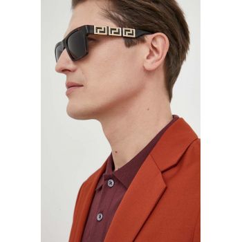 Versace ochelari de soare barbati, culoarea maro de firma originali