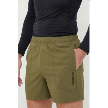 adidas TERREX pantaloni scurți outdoor Multi culoarea verde ieftini