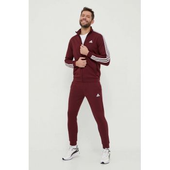 adidas trening barbati, culoarea bordo