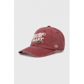 American Needle șapcă de baseball din bumbac Bloody Mary culoarea rosu, cu imprimeu ieftina