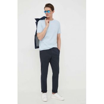 BOSS tricou din bumbac BOSS CASUAL cu imprimeu