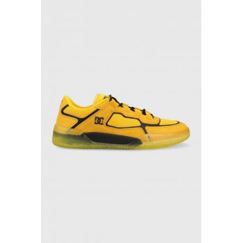 DC sneakers culoarea galben