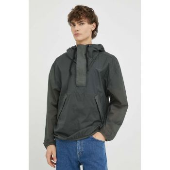 G-Star Raw geaca barbati, culoarea verde, de tranzitie, oversize de firma originala