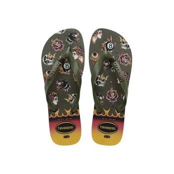 Havaianas slapi TOP TRIBO barbati, culoarea negru, 4144505.1293