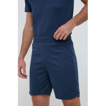 Hummel pantaloni scurți de antrenament Topaz culoarea albastru marin