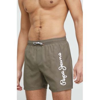 Pepe Jeans pantaloni scurti de baie culoarea verde ieftin