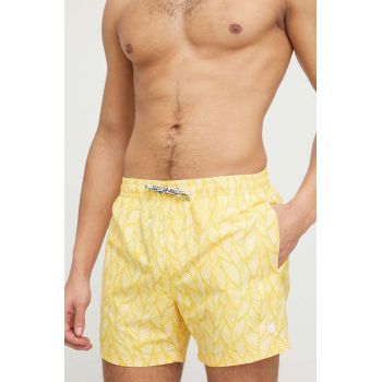 Pepe Jeans pantaloni scurti de baie Felps culoarea galben