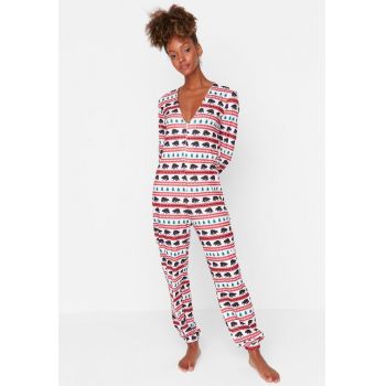 Pijama dama multicolora Lucia ieftine
