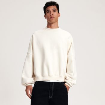 Reserved - Hanorac monocromatic oversize - Ivory