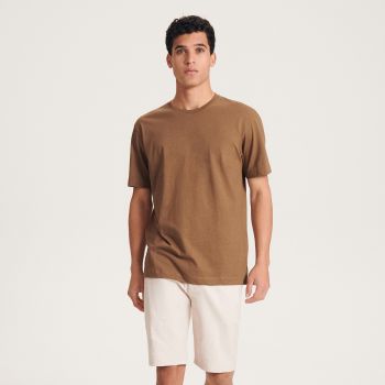 Reserved - Pantaloni scurți chino slim - Bej