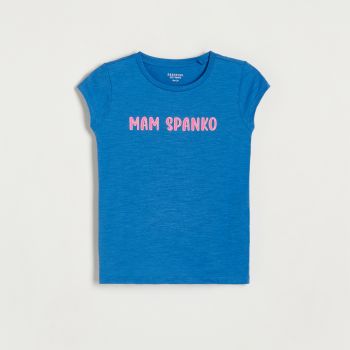 Reserved - T-shirt cu imprimeu - Albastru