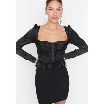 Rochie scurta neagra Navea