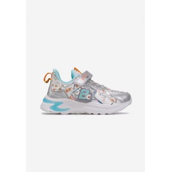 Sneakers fete gri Lalia ieftini