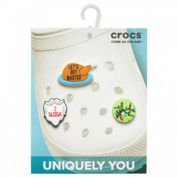 Jibbitz Crocs Cheeky Holiday 3 Pack ieftini