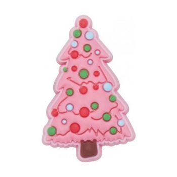 Jibbitz Crocs Pink Christmas Tree