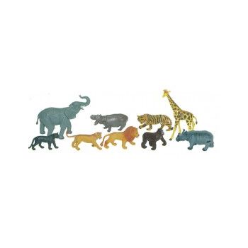 Animale salbatice set de 9 figurine - Miniland la reducere