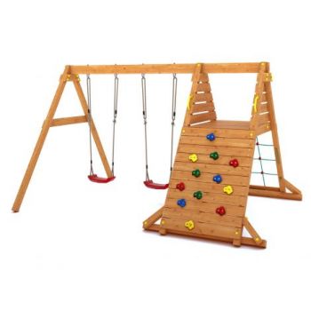 Complex de joaca din lemn Fungoo Spider King 02990