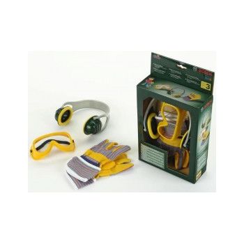Set accesorii de jucarie Bosch, Manusi, ochelari si casti, 8535 Theo Klein