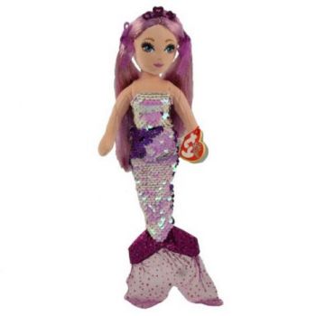 Sirena cu paiete mov, LORELEI (27 cm) - Ty