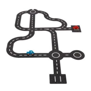 Circuit de podea cu 2 masinute