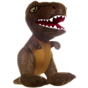 Jucarie din material textil T-Rex, Jurassic World, 25 cm de firma originala