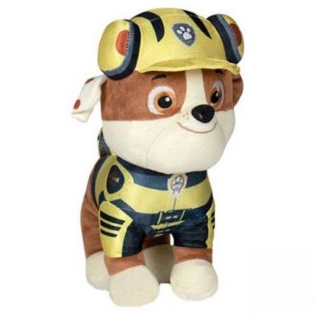 Jucarie din plus Rubble, Paw Patrol Movie, 17 cm