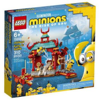 Lego Minions Lupta Kung Fu A Minionilor 75550