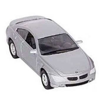 Masinuta die cast 7.5 cm, scara 1:60, BMW GRI de firma originala