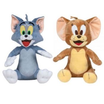 Set 2 jucarii din plus Tom 28 cm & Jerry 25 cm