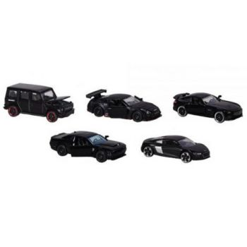 Set Majorette 5 Masinute Black Edition la reducere