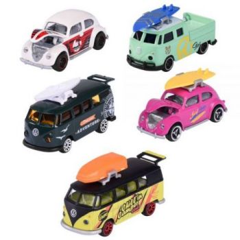 Set Majorette Volkswagen The Originals cu 5 masinute din metal la reducere